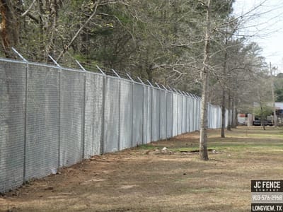 Chain Link Security Fence Chain Link Security Fence builder longview tx