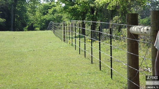 Cattle Fence Builder Longview TX Barb Wire Fencing Company Longview TX